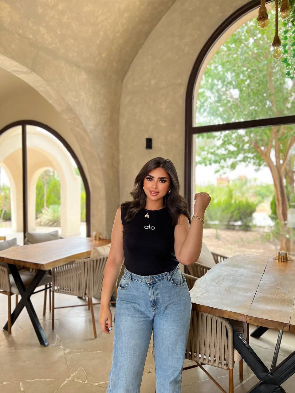 ALO Basic Cut-Off Top