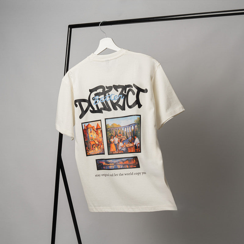 Oversize Bolivar T-shirt For Men  - J101