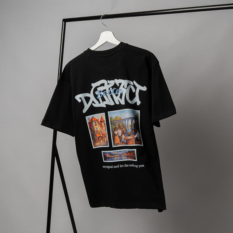 Oversize Bolivar T-shirt For Men  - J101