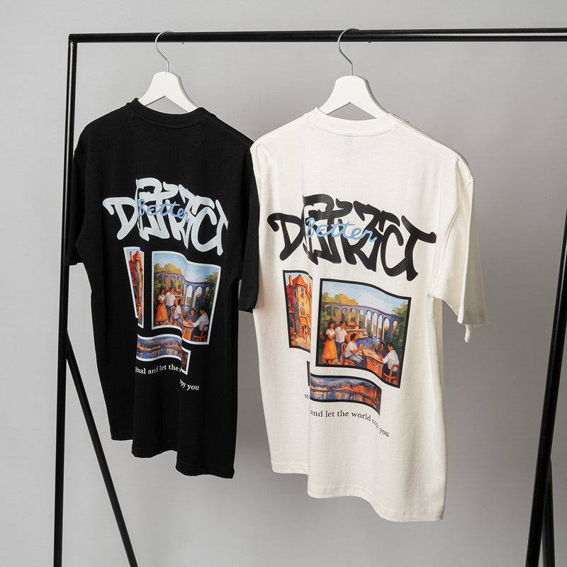 Oversize Bolivar T-shirt For Men  - J101