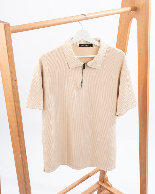 Marseille zipper T-shirt For Men