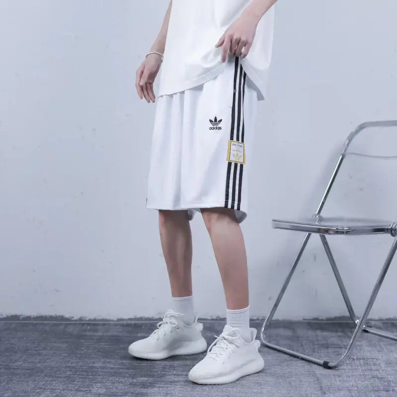 Adidas  OverSize Short With 3-Stripes  For Men