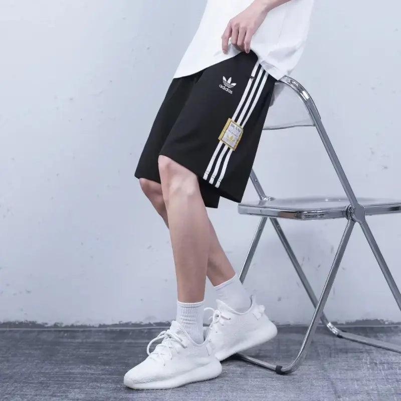 Adidas  OverSize Short With 3-Stripes  For Men