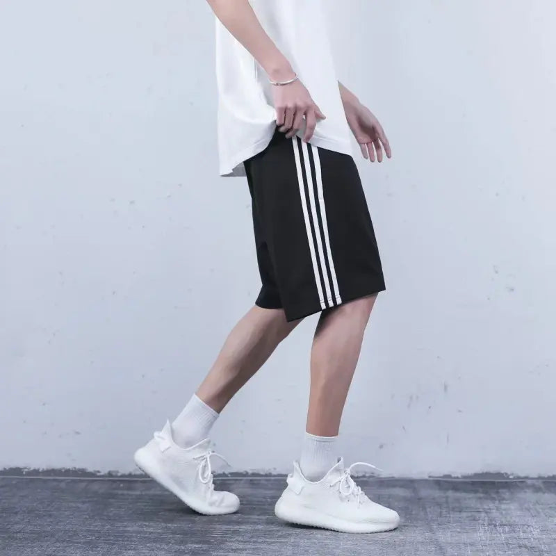 Adidas  OverSize Short With 3-Stripes  For Men