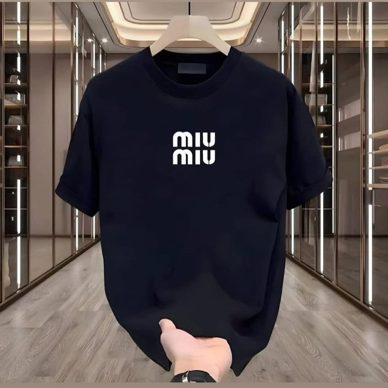 Oversize Bolivar T-shirt With MIU Print For Men