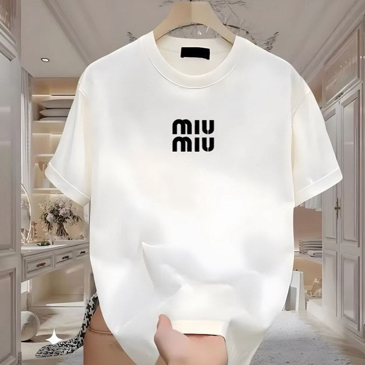 Oversize Bolivar T-shirt With MIU Print For Men