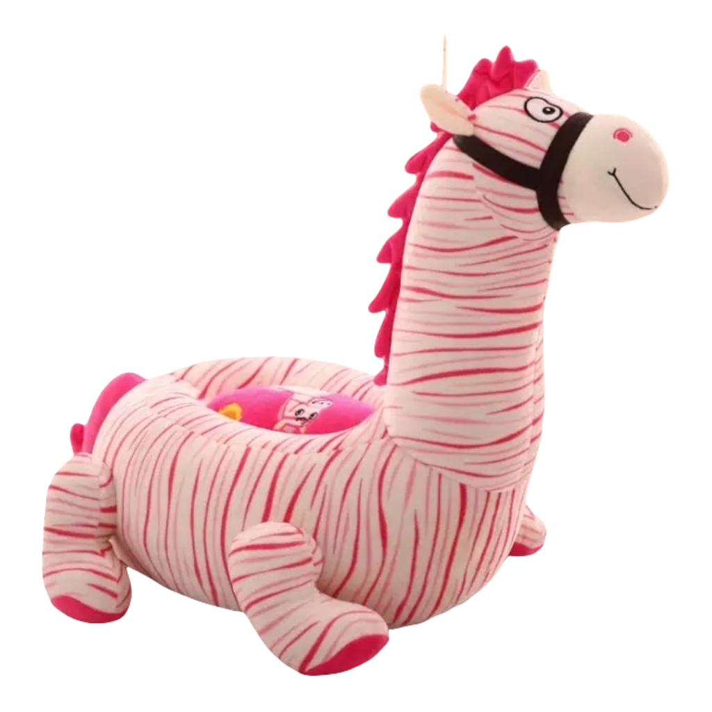 Horse-shaped baby seat with backrest for learning to sit          Ask ChatGPT