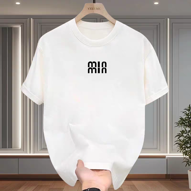 Oversize Bolivar T-shirt With MIU Print For Men